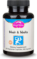 Dragon Herbs Hair and Nails, 100 Cápsulas (500 mg por cápsula)