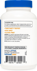 Nutricost Extracto de Judía Blanca 650mg - 120 Cápsulas Vegetales