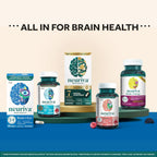 NEURIVA Brain + Eye Complemento para Cerebro y Ojos con Luteína, Zeaxantina, Vitaminas A, C, E y Zinc, 30 Cápsulas (2 Unidades)