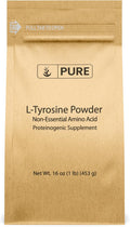 PURE ORIGINAL INGREDIENTS L-Tyrosine en Polvo (1lb) - Aminoácido No Esencial Puro