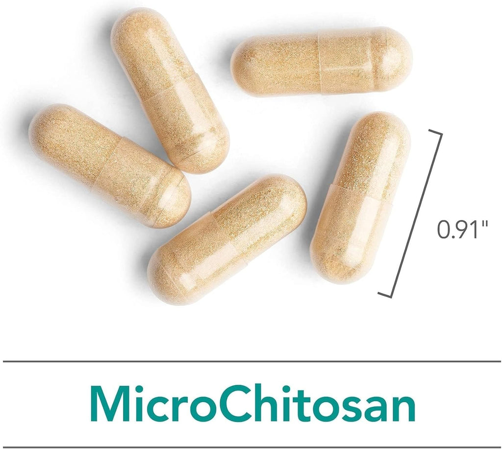 Nutricology MicroChitosan – Oligosacárido de Chitosán – 60 Cápsulas Veganas