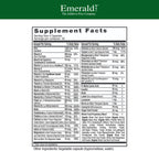 EMERALD LABS Prenatal Clinical Multi - Multivitamínico Prenatal con Metilfolato, Hierro Quelado Suave Albion, Ingredientes de Alimentos Integrales - Sin Soja ni Gluten - 120 Cápsulas Vegetales