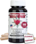 Kroeger Herb Candida Formula No 1, 100 Cápsulas