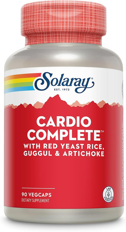 SOLARAY Cardio Complete - Complejo para el – Niacina (B3): 625% del valor diario. Contribuye al funcionamiento – Image 1