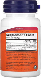 NOW Foods Ultra A & D 25000/1000 100 Cápsulas Blandas
