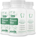 PowerBite – Calcio, Xilitol, Mirra y Clavo – 30 Comprimidos Masticables, Suministro para 3 Meses