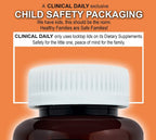 Clinical Daily Suplemento para la Circulación Sanguínea con Butcher's Broom, Horse Chestnut, Hawthorn, Cayena, Arginina, Diosmina - 180 Cápsulas