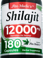 FITO MEDIC'S Lab | Shilajit | Cápsulas de Shilajit | 180 Cápsulas