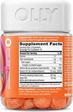 OLLY Laser Focus Gummy - Gominolas para la Concentración con Ginseng, Alfa GPC y Vitaminas B - Sabor Bayas y Mandarina - 36 Gominolas