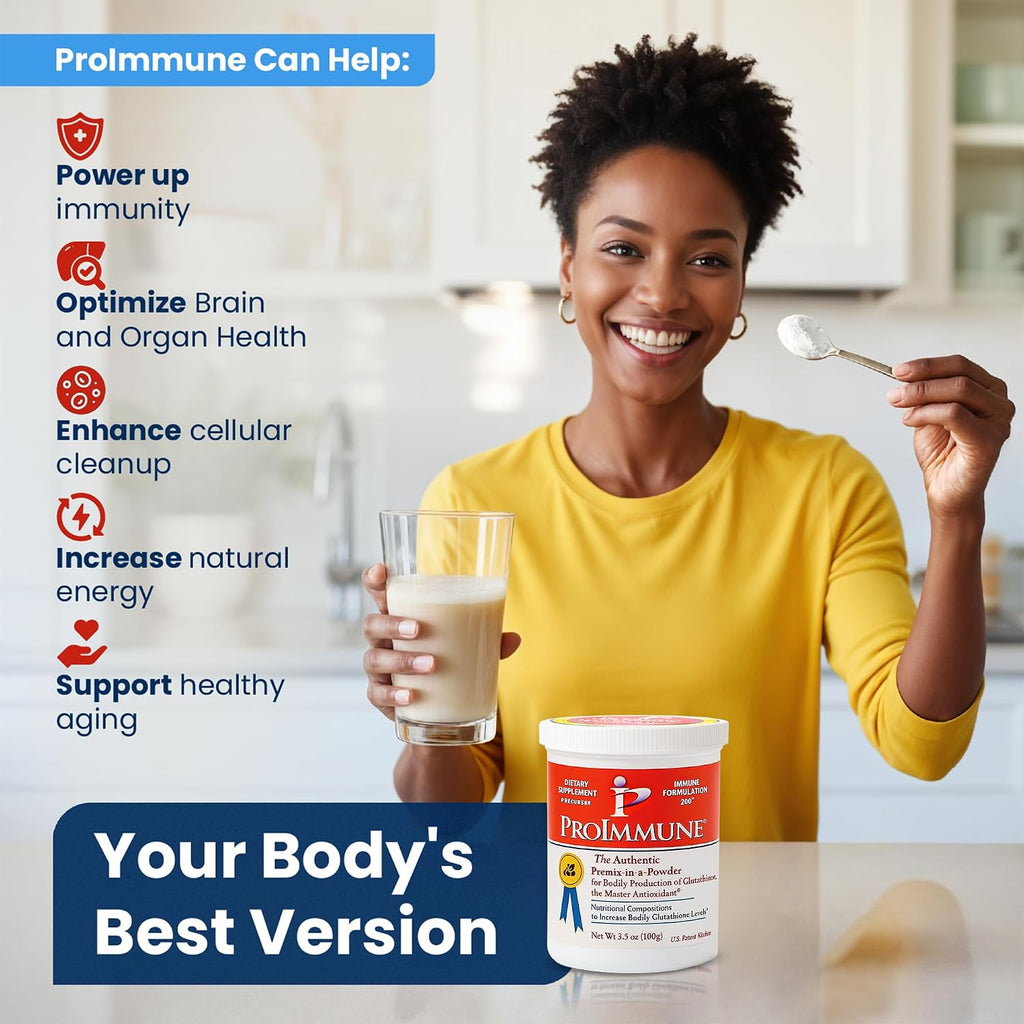 ProImmune Immune Formulation 200 – Suplemento de Glutatión en Polvo (62 porciones)