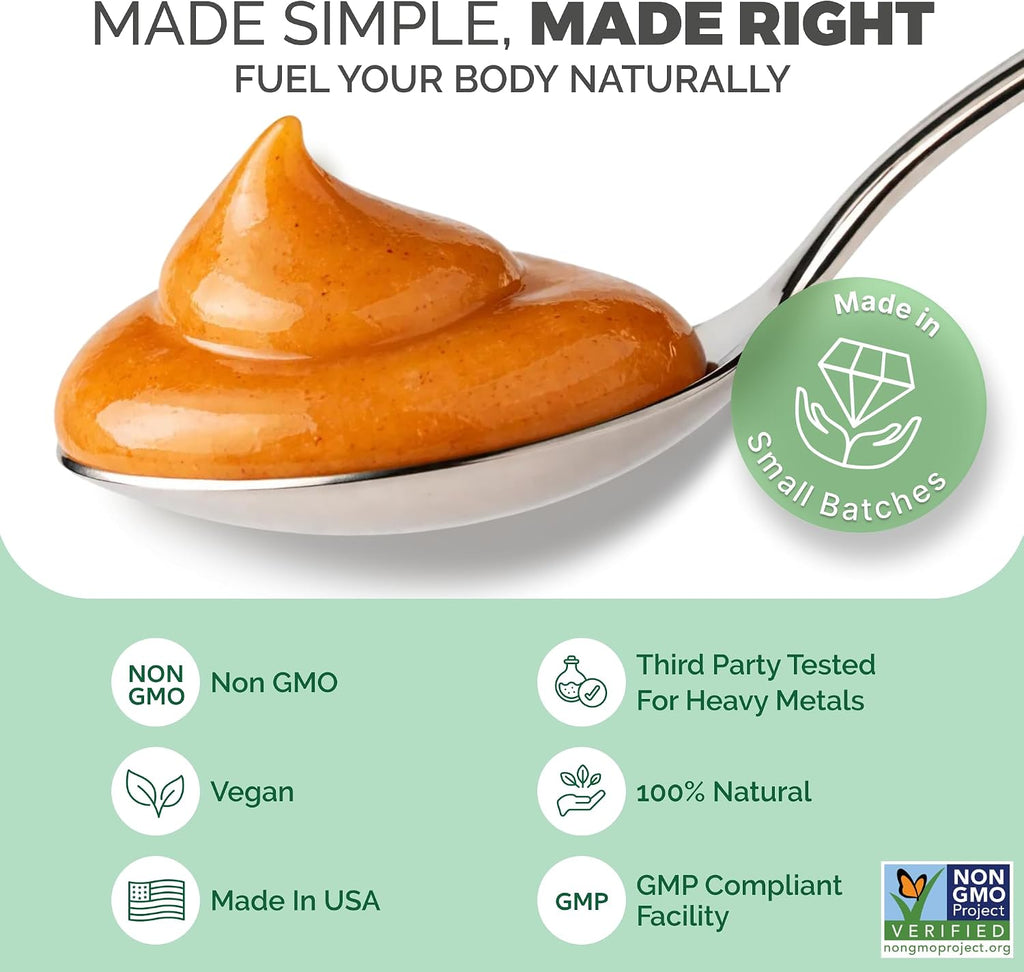 EverSmith Organics - Gel de Musgo Marino Silvestre Irish | Sabor Manzana Canela