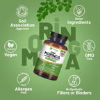 Moringa Capsules 2000mg - 120 Vegan Moringa Leaf Capsules | Made in the UK