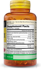 MASON NATURAL B Complex – Vitamins B1, B2, B6, B12, & Folic Acid