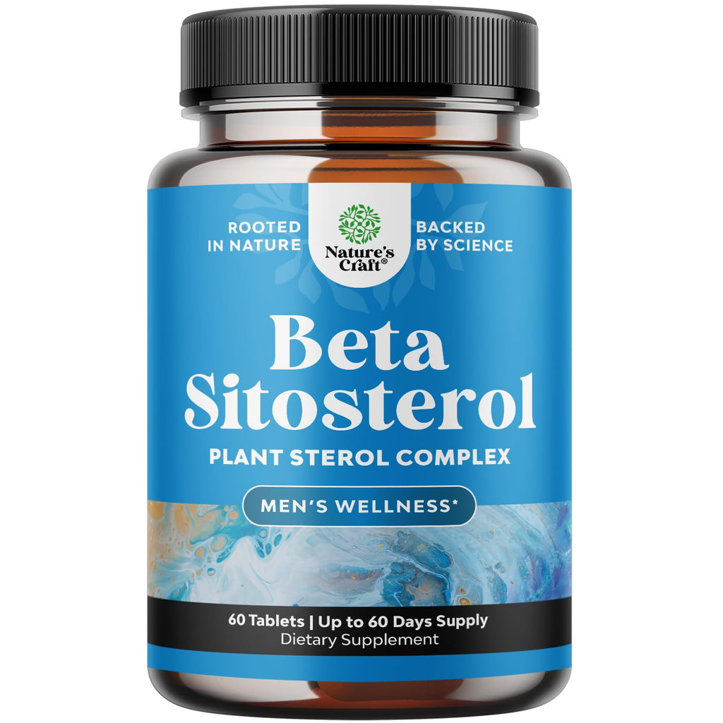 Complex de Esteroles Vegetales con Beta-sitosterol – 500mg – 60 Cápsulas