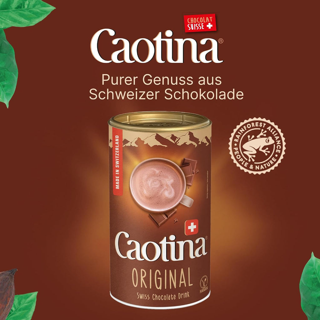 Caotina Fine Swiss Milk Chocolate Multivitamin Powder Drink 500g