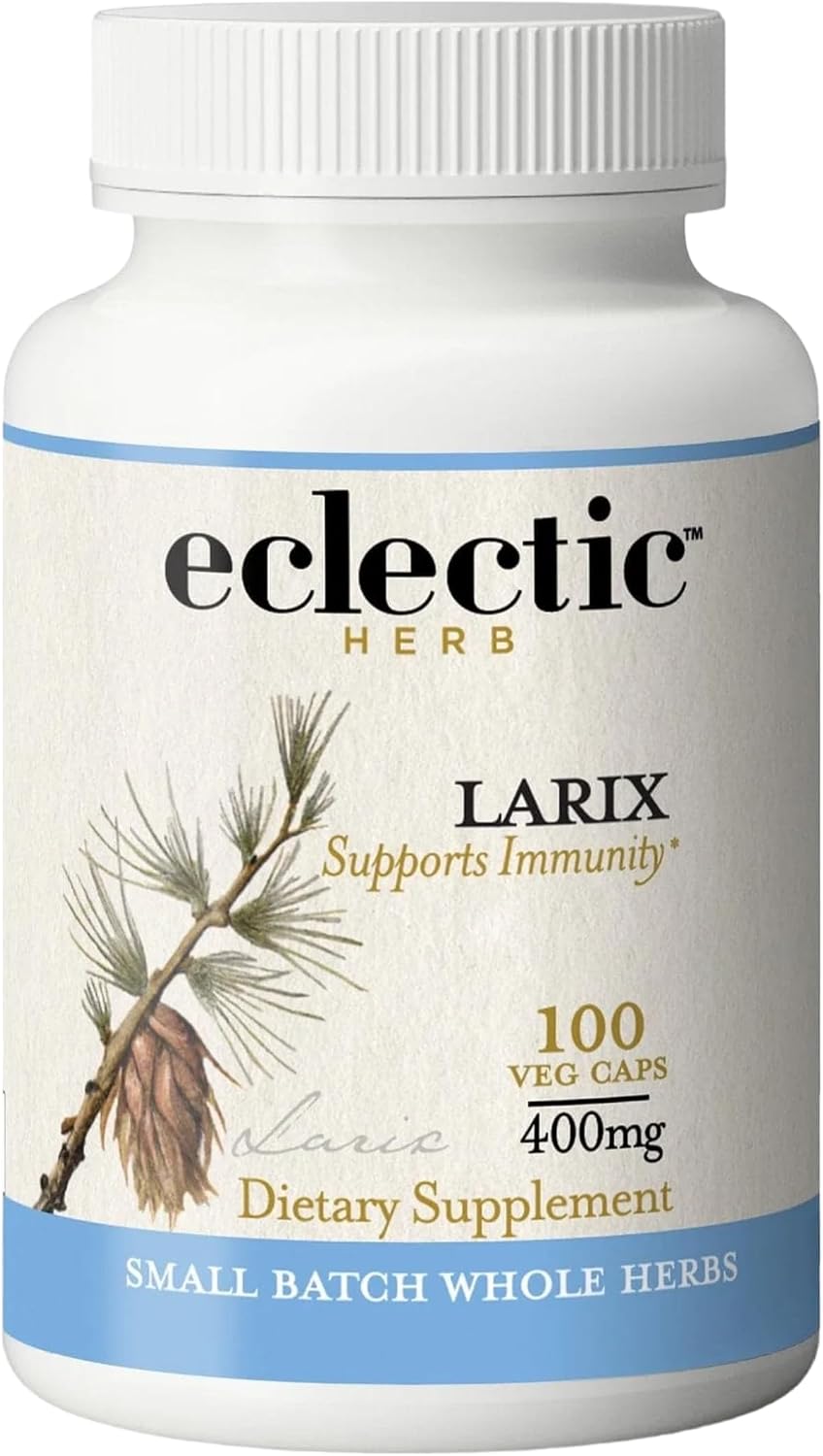 Eclectic Herb Larix Cápsulas – 100 Cápsulas de 400 mg