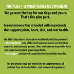 King Kanine Green Inmune Plus Multivitamínico y Mineral Orgánico para Perros, 170 g