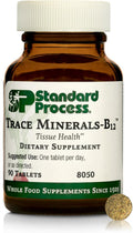 Standard Process Trace Minerals-B12 - Complejo de Minerales Traza con Vitamina B12 - 90 Comprimidos
