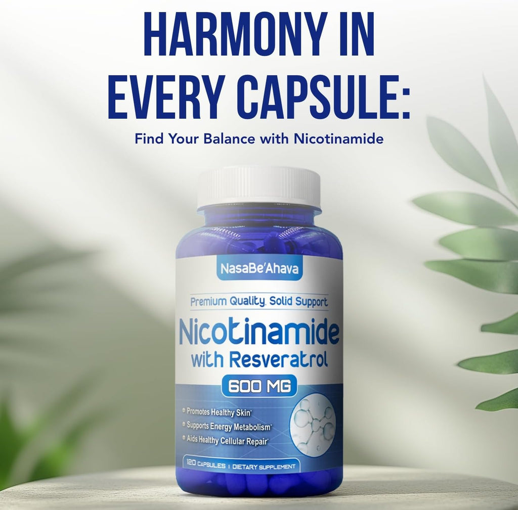 NasaBeahava Nicotinamida 500 mg con Resveratrol