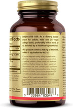 Solgar Vitamin E 268 mg (400 IU) - 100 Vegan Softgels - Natural Source - Non-GMO, Gluten-Free - 100 Servings