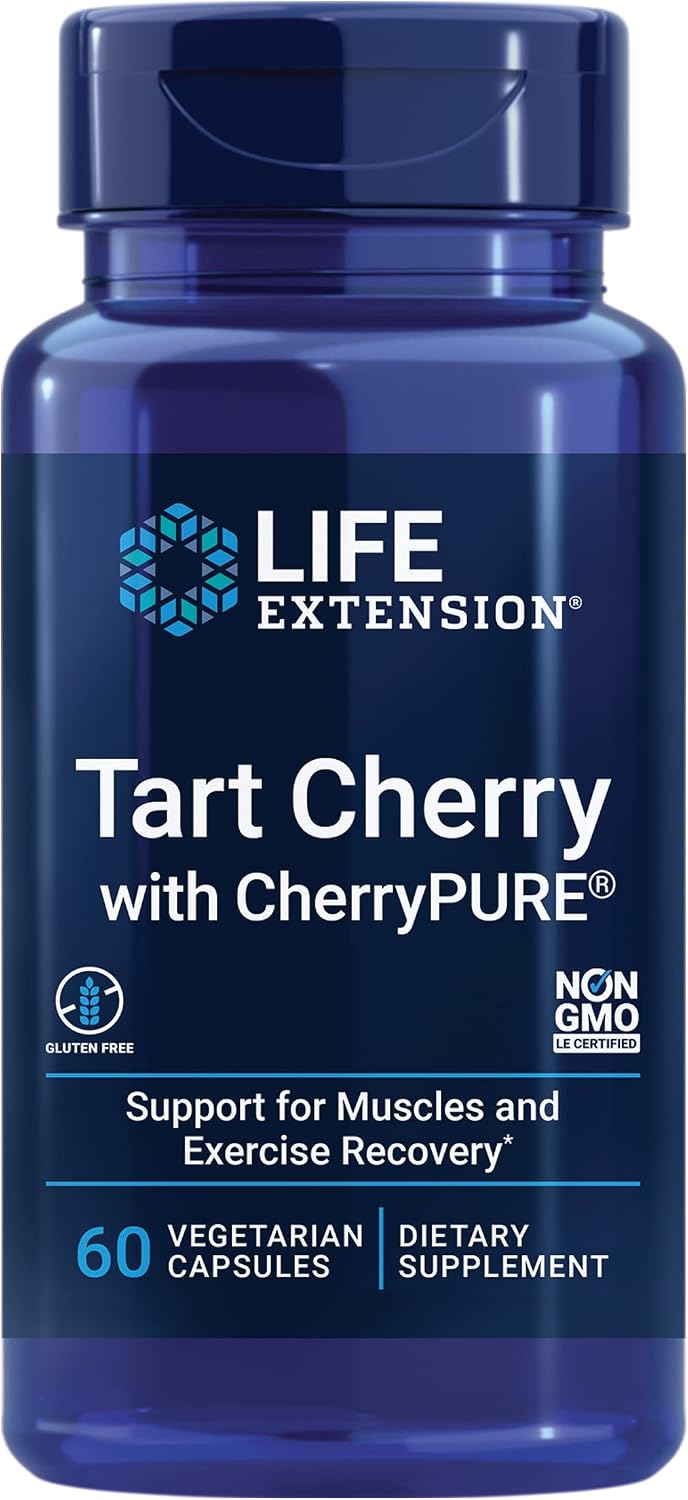 Life Extension Tart Cherry with CherryPURE® - 60 Capsules