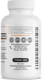 Bronson Vitamina A 10.000 UI - 250 Cápsulas Blandas - Fórmula Premium Sin OGM