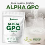 Puristic Alpha GPC en Polvo, 25g – Suplemento de Colina Pura