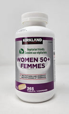 Kirkland Signature Multivitamínico Mujeres 50+, 365 Comprimidos