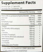 Anti-gray 7050 Hair 60 Cápsulas - Reduce las canas - Restaura el color natural del cabello - 1 frasco