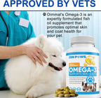Zenpaws Omega 3 Fish Oil for Dogs - 180 Comprimidos - Sabor a Pato