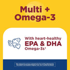 Nature Made Multivitamínico para Hombres con Omega-3, Gominolas, 80 unidades