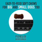 FIDELIS Skin & Coat Plus+ Suplemento para la piel y el pelaje del perro - 120 masticables