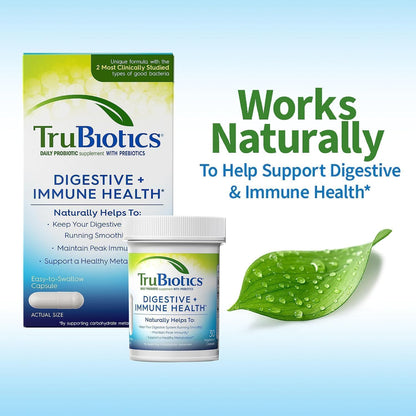 TruBiotics Probiótico Diario, 60 Cápsulas - Sin Gluten, Sin Soja, Apoyo Digestivo e Inmunitario para Hombres y Mujeres (Pack – Image 3