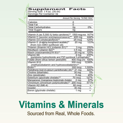 Vital Earth Minerals Super Multi – – P-5-P (forma activa de vitamina B6): Contribuye al metabolismo de las – Image 8
