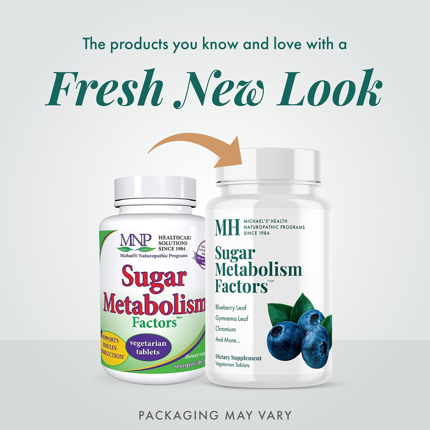 MICHAEL'S Sugar Metabolism Factors – 90 Comprimidos Vegetarianos