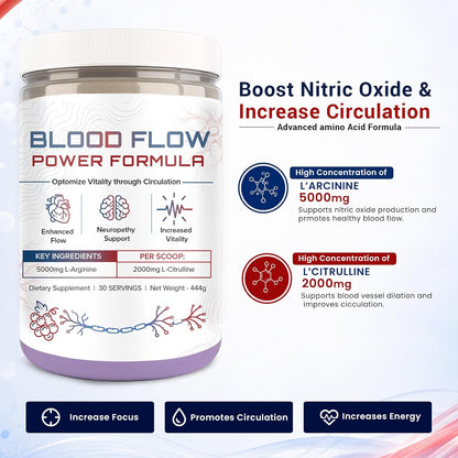 The Blood Flow Power Formula Neuropathy Drink Powder – 444g (30 dosis) – Image 5