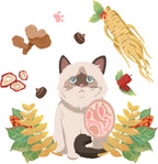 Baituxiao Suplemento Herbal para Perros y Gatos – Apoya la Salud Inmunitaria y el Bienestar General – 60 Cápsulas