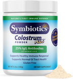 Symbiotics Calostro Plus en Polvo - 179g - 25% IgG para Inmunidad y Recuperación Muscular