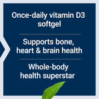 Life Extension Vitamina D3 125 mcg (5000 UI) – 60 Cápsulas Blandas