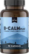 Natural Rhythm B-CALMplex Complejo B, con Metilfolato y B12, 90 Cápsulas
