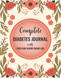 Diario Completo de Diabetes con Registro de Alimentos y Azúcar en Sangre