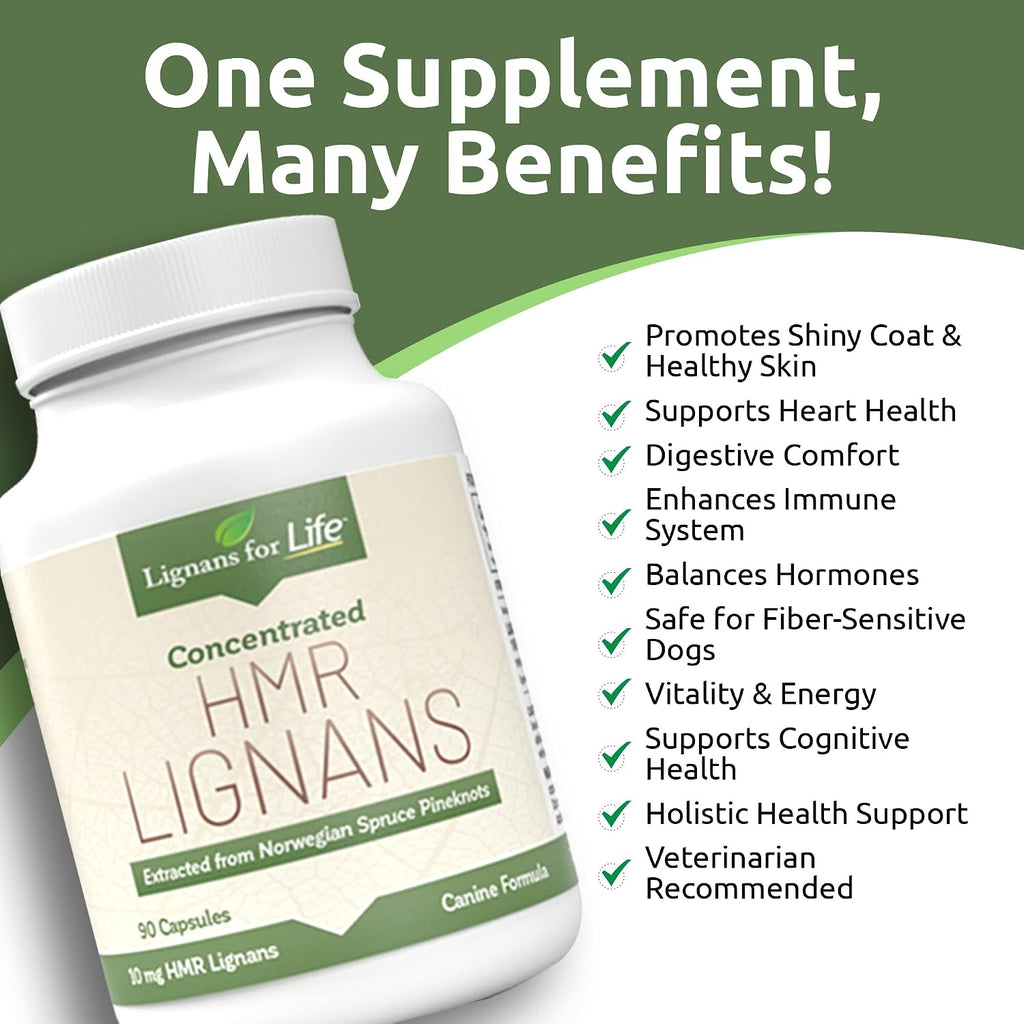 HMR Lignans 10 mg Cápsulas - Multivitamínico para Perros