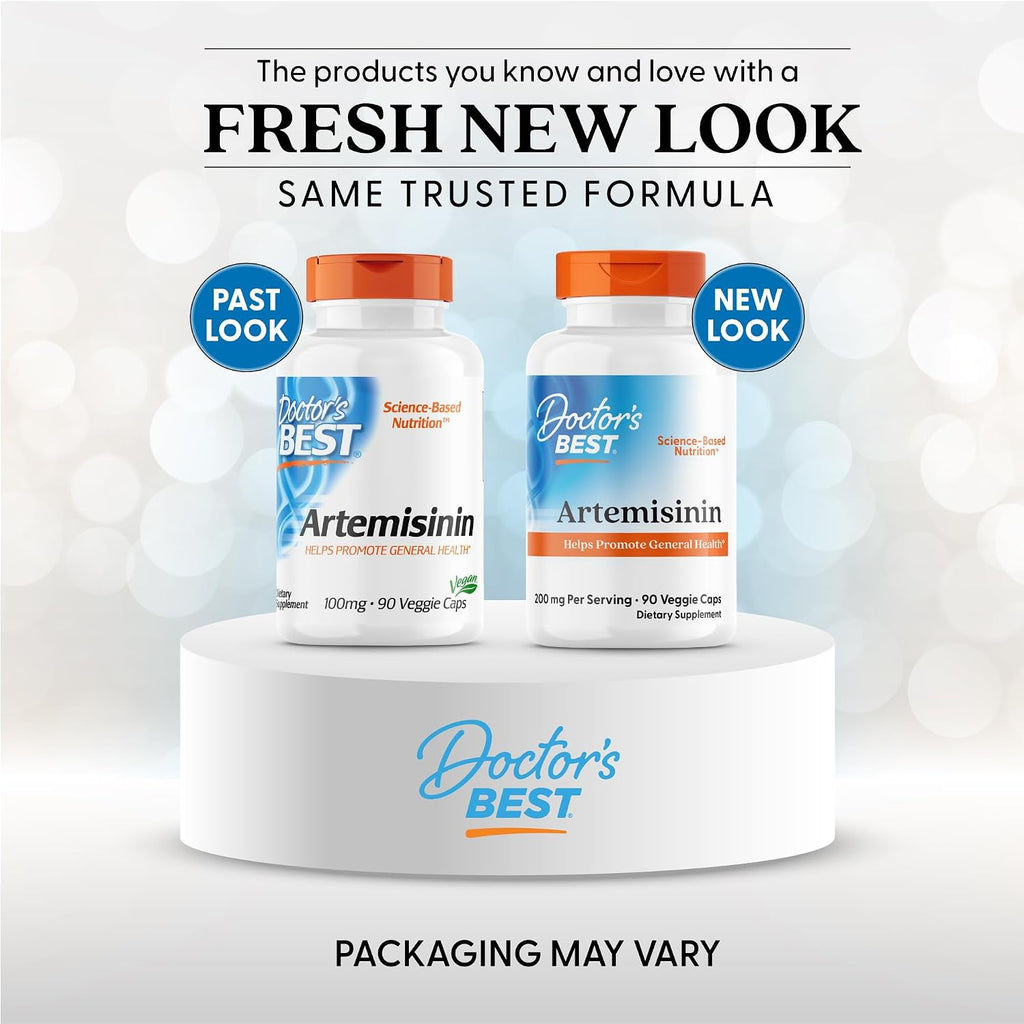 Doctor's Best Artemisinina 200 mg - 90 Cápsulas Vegetales