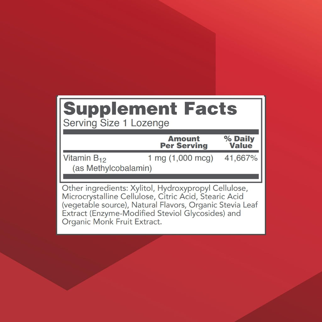 PROTOCOL FOR LIFE BALANCE Metil B12 1.000 mcg - 100 Comprimidos