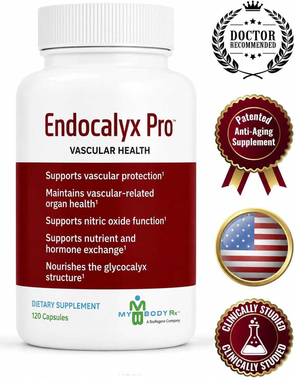 Endocalyx Pro – Suplemento para el Glicocalix Endotelial | 120 Cápsulas