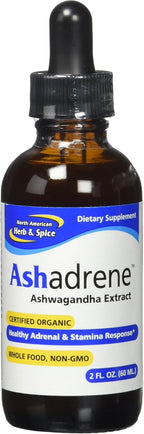Ashadrene Extracto Crudo de Ashwagandha Orgánica 2 oz (59 ml) - 86 Dosis