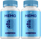 Memo Defender – Suplemento para la Memoria y Concentración (120 Cápsulas)