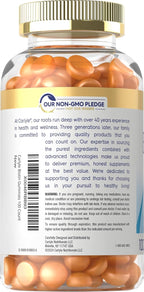 Carlyle Biotin 10000mcg Gummies – Gominolas de Biotina 10000 mcg, Sabor Melocotón, 100 uds