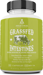 Ancestral Supplements Intestinos de Ternera con Tripa (Estómago), 3000mg, 180 Cápsulas