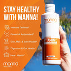 Manna Vitamins Evolved - Vitamina C Liposomal, 1000 mg, Líquido con Alta Absorción